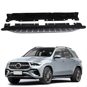 2Pcs Running Board Side Step Nerf Bar Fits for Mercedes Benz GLE W167 2020-2026 - Picture 1 of 11