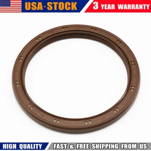 1X Brown Rear Main Seal 21443-2G000 Fit Hyundai Santa Fe 2.0L 2.4L 2010-2020 US - Picture 1 of 10