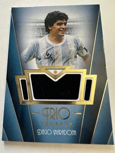 2024 Futera Unique Diego Maradona Trio Forward Jersey Patch 10/21 JSY# 1/1 - Picture 1 of 24