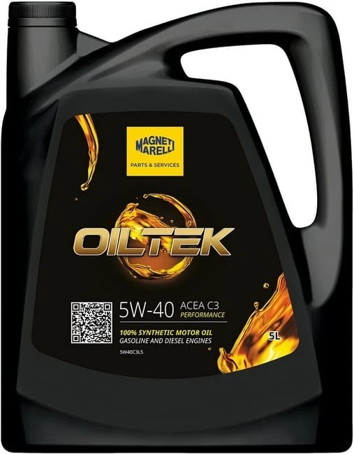 Oiltek 5W-40 Fully Synthetic Car Engine Oil Petrol & Diesel 5 Litre 5L - Image 1 of 1