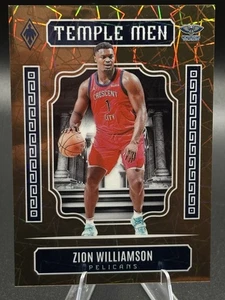 2023 Panini Phoenix Zion Williamson #6 Temple Men Bronze Lazer/49 Pelicans - Imagen 1 de 3