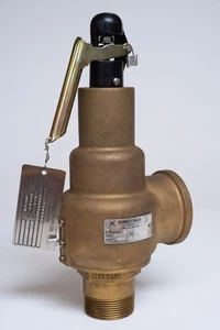 Fully Rebuilt 1 1/2" In, 2" Out Kunkle Valve 1010HGM01-AM, 6603 LBS/HR - Picture 1 of 5