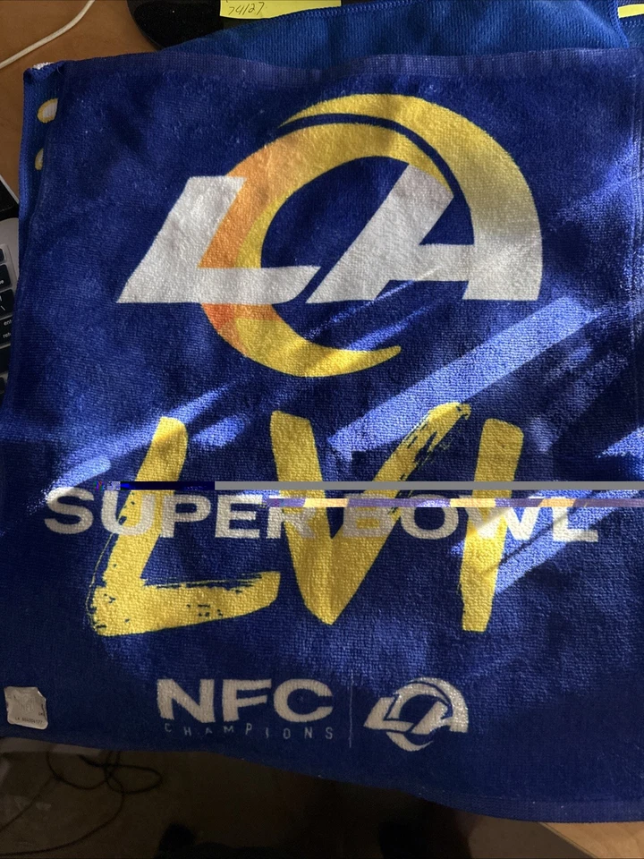 Toalla de rally LA Rams NFC Champs Superbowl Foto 1 de 1