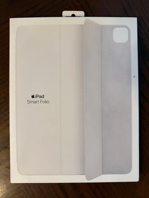 Apple Smart Folio for iPad Pro 12.9-inch (5th Gen) - White - NEW - Image 1 of 4