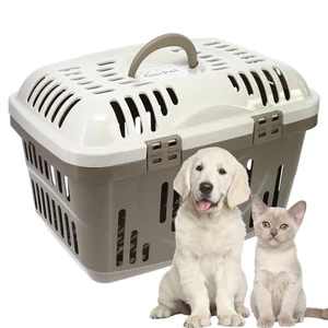 Transportbox Oben Öffnen Hunde Katzen Kleintier Transport Box Katzenbox Open Top - Bild 1 von 6