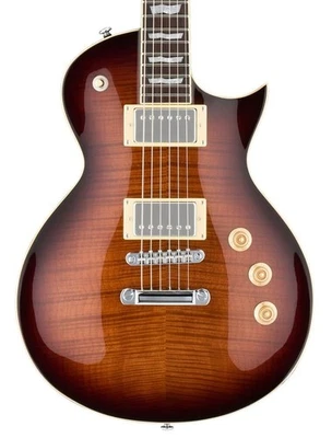 ESP LTD EC-256FM E/G, Escala de Jatobá Assada, Sunburst Marrom Escuro - Imagem 1 de 3