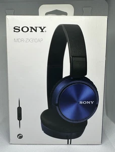 Casque stéréo supra-auriculaire bleu Sony MDR-ZX310AP - Photo 1 sur 1