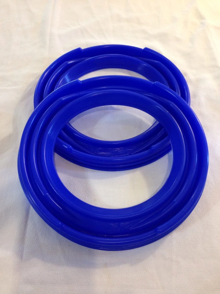 Pair Of Rockwell Blue 2.5 Ton Axle Boots Dust Seals M35 Military Truck Deuce - Image 1 of 1