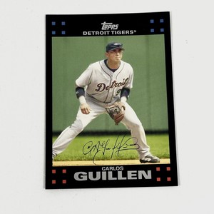 2007 Topps Carlos Guillen #568 Detroit Tigers Baseball Card