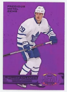 2016-17 UD Metal Universe Employee Exclusive violet PMG William Nylander 77/175 - Photo 1 sur 3