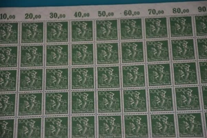 GERMANY HOJA COMPLETA ORIGINAL MNH N°167 euro 140 - Picture 1 of 3