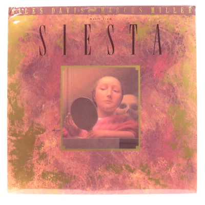 MILES DAVIS ‎ / Marcus Miller ‎– Music From Siesta  1987 1st US LP SEALED - Image 1 of 2