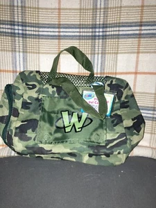 Webkinz Green Camo Carry Bag, Sealed Code - Picture 1 of 3