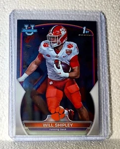 Will Shipley 2022 Topps 1st Bowman U Football #73 Card Clemson - Picture 1 of 2
