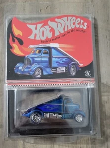 Cabbin' Fever Red Line Club #808 Hot Wheels 2016 * Blue * NIP 1:64 Scale - Picture 1 of 2