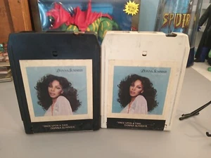 Donna Summer Once Upon A Time Volume I and II 8 Track Tapes Disco 1977 Vintage - Picture 1 of 5