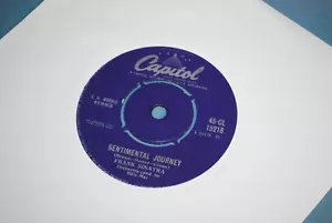 Frank Sinatra – Sentimental Journey / American Beauty Rose 7" Single 1961 - Picture 1 of 2