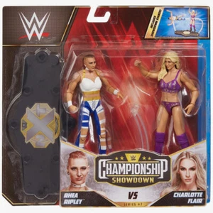 Rhea Ripley & Charlotte Flair WWE Championship Showdown 2-Pack Series #7 (2-Pack - Picture 1 of 7