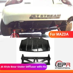 JS-Style FRP Fiber Rear Bumper Diffuser Lip Kit For Mazda MX5 NA Miata Roadster - Imagen 1 de 11