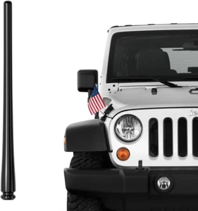 7.7” Antenna Compatible with Jeep Wrangler 2007+ & Jeep Gladiator 2020+ Replace, - Picture 1 of 12