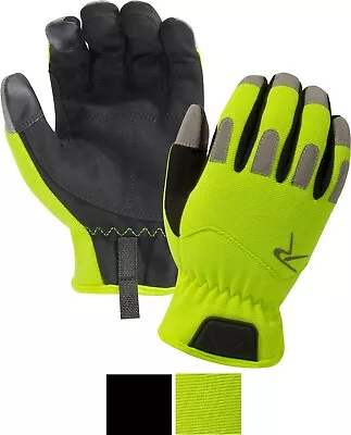 Touchscreen Insulated Winter Gloves Rapid Fit Duty Tactical (High Vis or Black) - Image 1 of 3