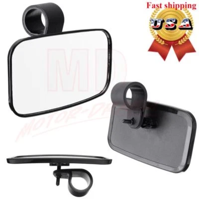Espejos retrovisores convexos UTV para Polaris RZR XP 800 900 todo terreno ancho ajustable Foto 1 de 4