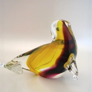 Kunst Glas Robbe Figur Briefbeschwerer Sommerso Murano? - Bild 1 von 4