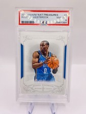 2013 Panini National Treasures #’d/99- Russell Westbrook #6- PSA 8 Rare