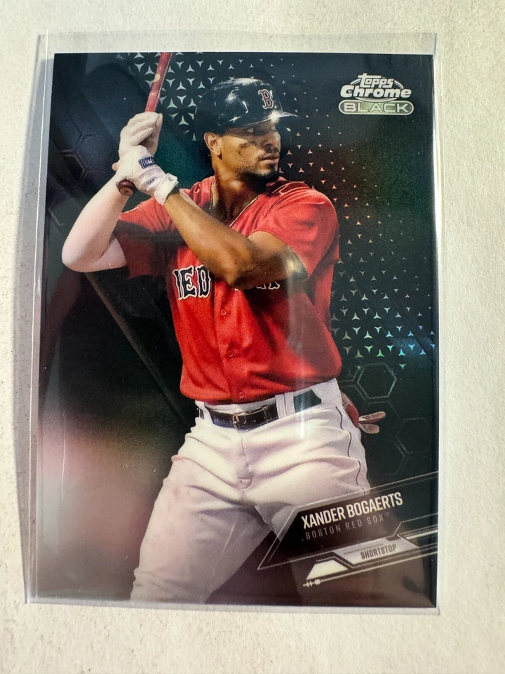 K180,105 - 2021 Topps Chrome Black Refractors #18 Xander Bogaerts #/199 - Image 1 of 1