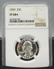 1959 Washington Quarter NGC PF 68* - star coin