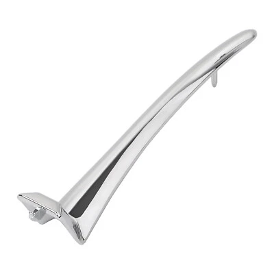 Chrome Nacelle Handlebar Cover Trim Spear For Harley Road King FLHR Police FLHP - Imagem 1 de 4