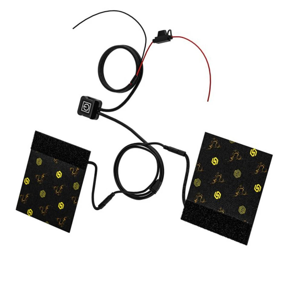 Manillar de motocicleta con calefacción 22 mm empuñadura de mano calentador eléctrico izquierda y derecha impermeable Foto 1 de 4