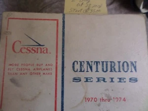 Cessna Centurion Series Parts Catalog (1970 thru 1974)  - Picture 1 of 12