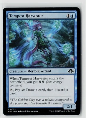 MTG Modern Horizons 3 Tempest Harvester x4 NM Common - Image 1 of 2