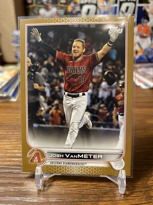 2023 Topps Series 2 Josh VanMeter Gold /2022 - Image 1 of 2