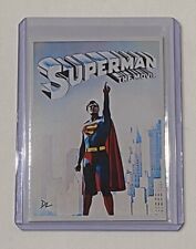 Superman The Movie Limited Edition Artist Signed Trading Card 2/10