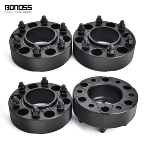 BONOSS 4pcs 30mm 6x139.7 Wheel Spacers for Toyota LC300 Lexus GX550 LX500 LX600 - Picture 1 of 12