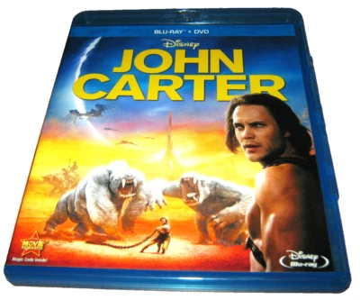 John Carter - 2 Disc - US Release - Near Mint Blu-Ray Region A - Image 1 of 2