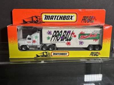 Very RARE 1993 Matchbox Convoy PRO BALL Paintball Promo UNPUNCHED! Plastic Damag - Image 1 of 4