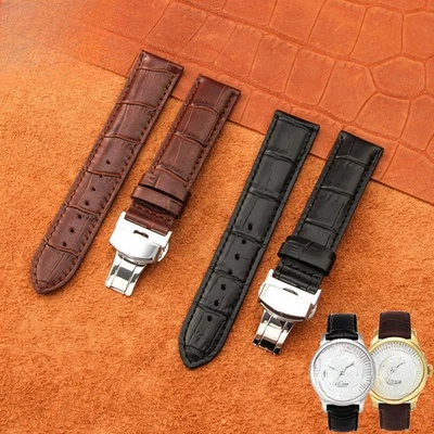 Correa de reloj de cuero genuino de vaca de calidad 18 19 20 21 22 mm para Tissot