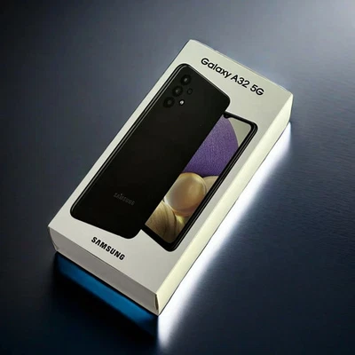 💯New Samsung Galaxy A32 5G - 4G RAM 64 GB - Black (Factory Unlocked) BRAND NEW - Image 1 of 4