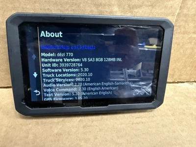 Nice- Garmin DEZL 770LM  7" GPS Truck Navigator - Image 1 of 4