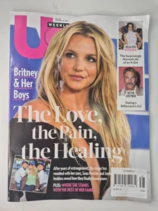 US Weekly magazine 22nd Sep 2025 Britney & Her Boys, Julia Fox, Kevin Costner - Picture 1 of 1
