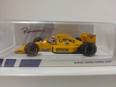 Spark 1/43 Lotus 101 Judd F1 1989 Japanese GP Nakajima ROMU043 - Immagine 1 di 4