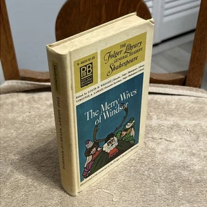 Folger Library Edition of Shakespeare's Merry Wives Of Windsor Louis B Wright HC - Picture 1 of 10