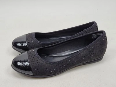 Karen Scott женщин Ambree черный носок крышка балет плоский размер обуви 8 М - Изображение 1 из 4