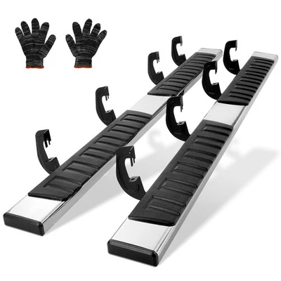 VEVOR Marchepieds 16,5 cm pour Chevy Silverado/GMC Sierra 1500 2007-2018 - Photo 1/4