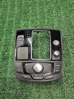 Audi A7 A6 2012-2015 consola central palanca de cambios radio panel de control 4G1919610C Foto 1 de 4
