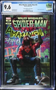 Miles Morales Spider-Man #35 CGC 9.6 Comic Kingdom Chew Variant Boombox Marvel - Picture 1 of 2