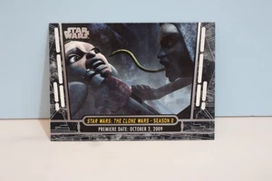 Tarjeta del 40 aniversario de Star Wars 2017 #11 Star Wars: The Clone Wars - Temporada 2 - Imagen 1 de 2
